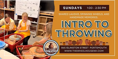Sunday Intro to Throwing at The Wheel House! 
