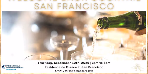 Welcome Back Cocktail San Francisco 2026