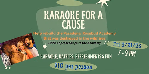 Karaoke For A Cause