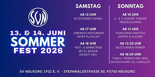 Sommerfest 2026