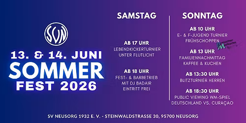 Sommerfest 2026