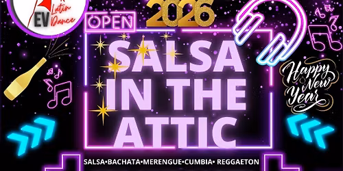 Salsa in The Attic: Pre NYE Latin Party!