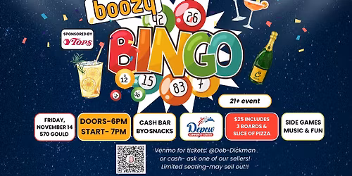 Boozy Bingo Night!