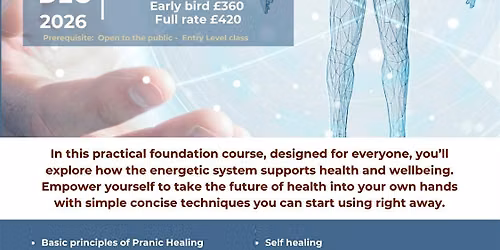 Pranic Healing Level 1 - Cheltenham Gloucestershire