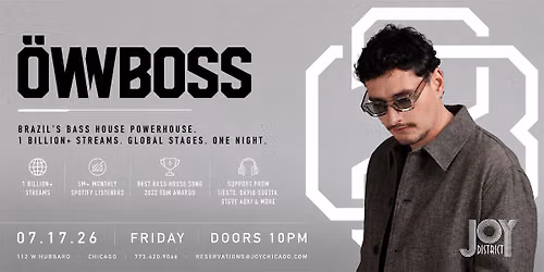 \u00d6WNBOSS @ Joy District