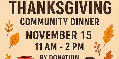 Community Thanksgiving Dinner