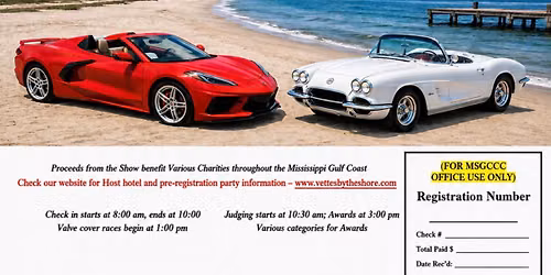 32nd Annual Vettes by the Shore corvette show