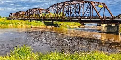 Sketch Route 66 Lake Overhlser