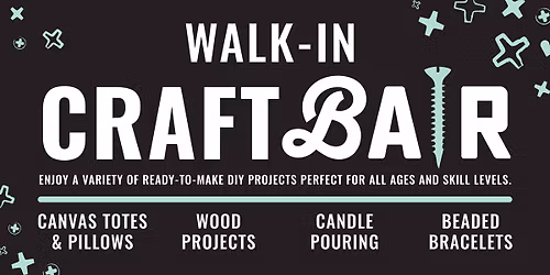Walk-In Craft Bar | READY-TO-MAKE DIY Projects at AR Workshop