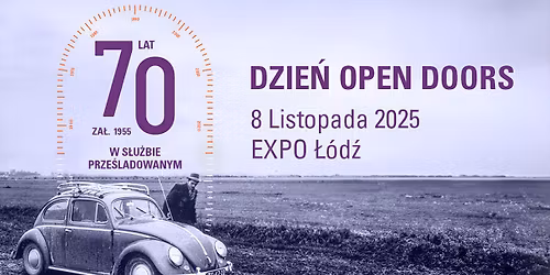 Spotkanie z prze\u015bladowanym Ko\u015bcio\u0142em - Dzie\u0144 Open Doors 2025