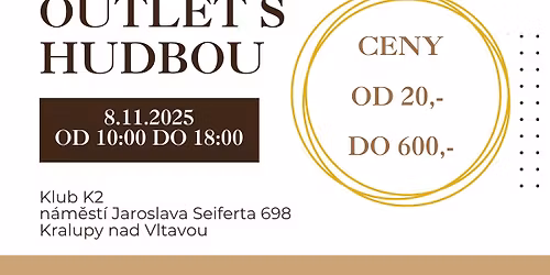 nov\u00fd term\u00edn - OUTLET S HUDBOU