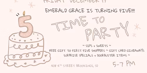 Emerald Grace is turning FIVE!