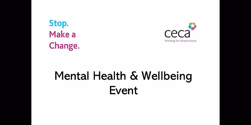 Stop Make a Change - Mental Health & Wellbeing Event