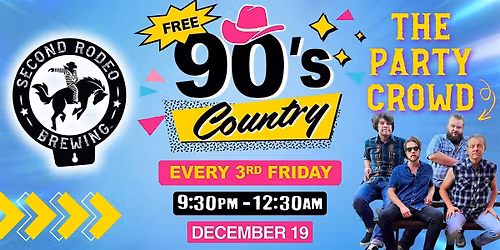 90s Country LIVE @ Second Rodeo Brewing | THE PARTY CROWD