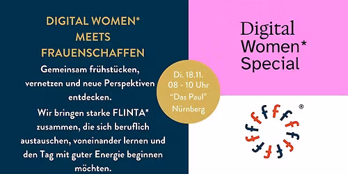 Digital Women* meets FrauenSchaffen - Breakfast Event