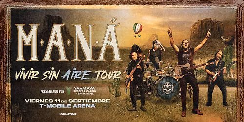MAN\u00c1: VIVIR SIN AIRE TOUR