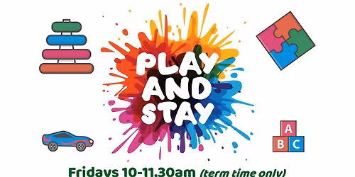 Play and Stay Toddler Group (term time only)