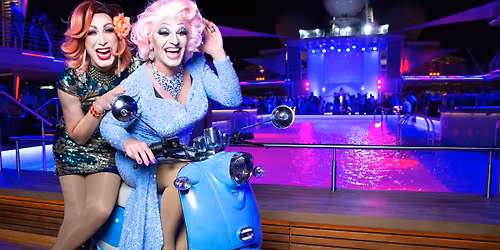 Gina & Glinda unter freiem Himmel