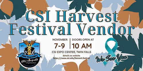 CSI Harvest Festival Vendor