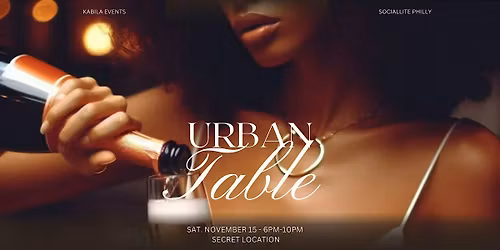 Urban Table:  Loft-style Culinary Experience