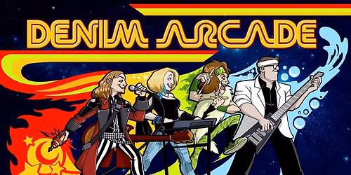 Denim Arcade at B&W Burgers, Buns & Brews! June 20th!