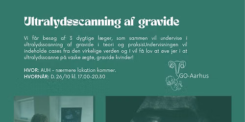 Kursus - Ultralydsscanning af gravide\ud83e\udd30\u2728