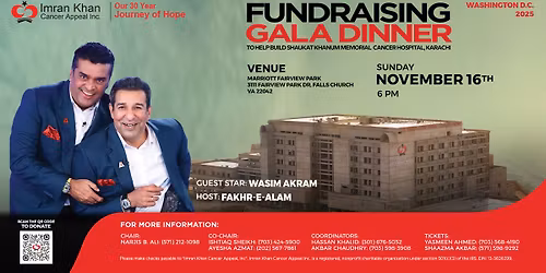 Washington DC Fundraising Gala Dinner | USA