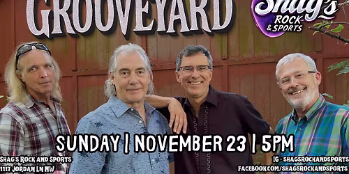 Groove Yard LIVE@Shag's