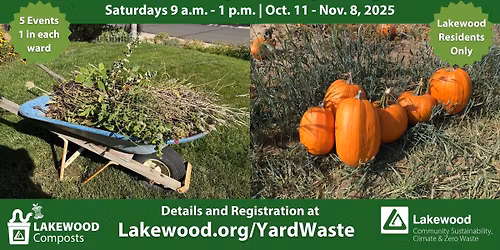 Yard & Garden Waste Recycling Event