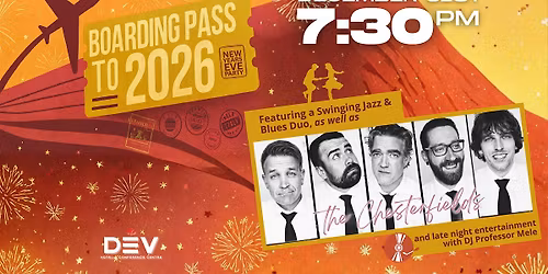 Boarding Pass to 2026 at the DEV hotel and Conference Centre