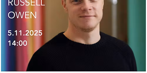 SGWRS ARTIST TALK #2 RUSSELL OWEN