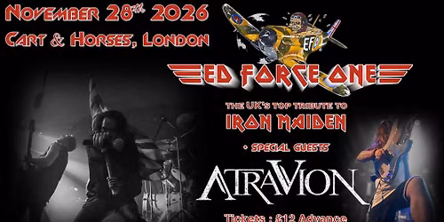 Ed Force One + Atravion live at the Cart & Horses, London