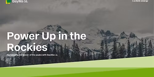 Power Up in the Rockies with BayWa r.e.