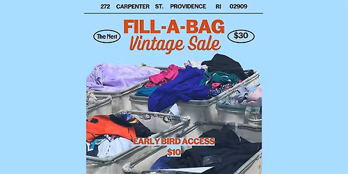 Early Bird Access to The Nest's $30 Fill-a-Bag Sale