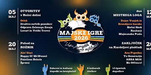 ZAKLJU\u010cEK na Kardeljevi plo\u0161\u010dadi - Majske igre 2026