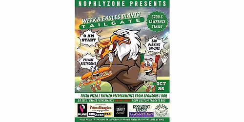 Eagles Tailgate Week 8 - New York Giants 10\/26