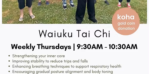 Waiuku Tai Chi
