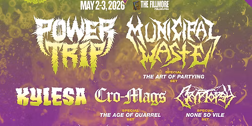 2026 Decibel Metal and Beer Fest - Sunday at The Fillmore Philadelphia