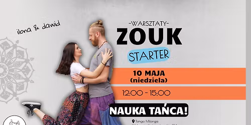 ZOUK STARTER - warsztaty dla pocz\u0105tkuj\u0105cych (3 godz)