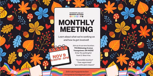 November 2026 MVQA Monthly Meeting