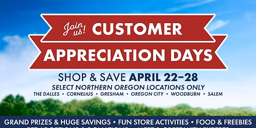 Customer Appreciation Days