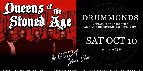 Queens of the Stoned Age - Drummonds, Aberdeen