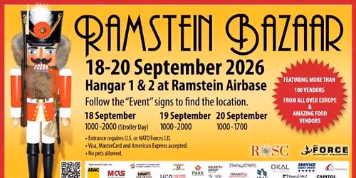 The Sunny side at the Ramstein Bazaar 2026!!!
