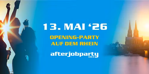Opening-Party auf dem Rhein vor dem Feiertag
