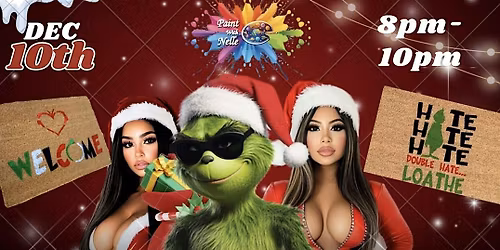 Grinchmas Doormat Painting Class