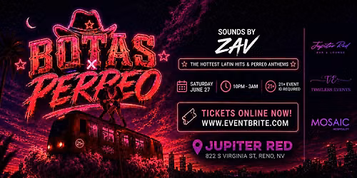 Botas x Perreo at Jupiter Red