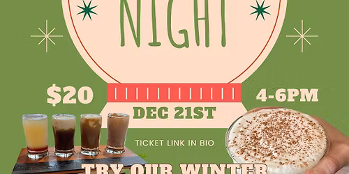 Holiday Menu Flight Night