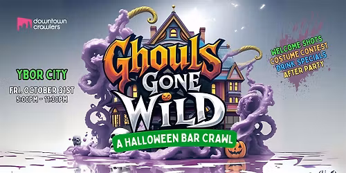 Halloween Bar Crawl 10\/31 - Ybor City