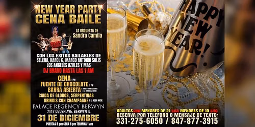 NEW YEAR PARTY CENA BAILE