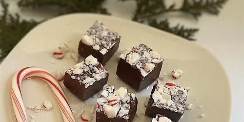Chocolate Peppermint Crunch Caramels & Chocolate Sauce
